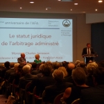 2015 AFA Conference - The Legal Status of Administered Arbitration by Charles Jarrosson